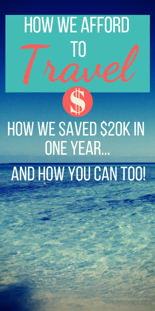 Learn how we have become insanely good at minimizing our lifestyle and maximizing our saving by using these easy money saving tips! This is how we saved $20k in one year so we could afford to travel!