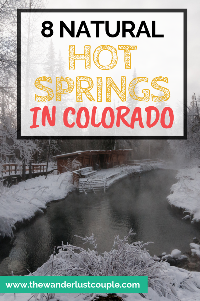 Natural Hot Springs in Colorado