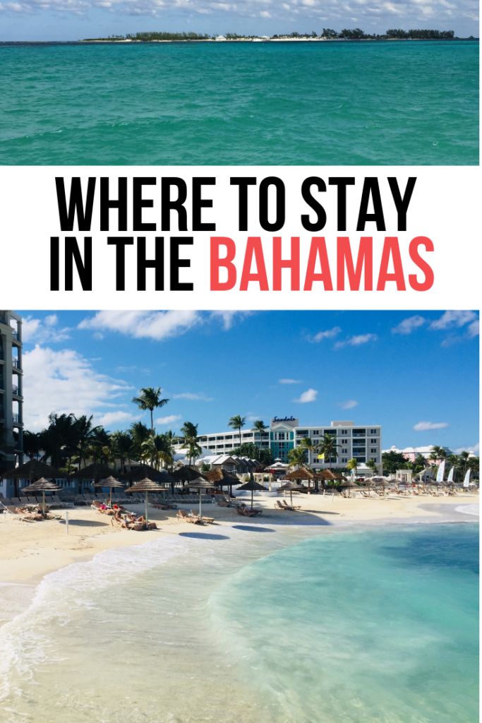 Where to Stay in the Bahamas Pinterest Graphic