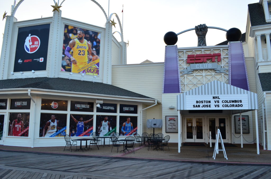 Disney Boardwalk ESPN Club